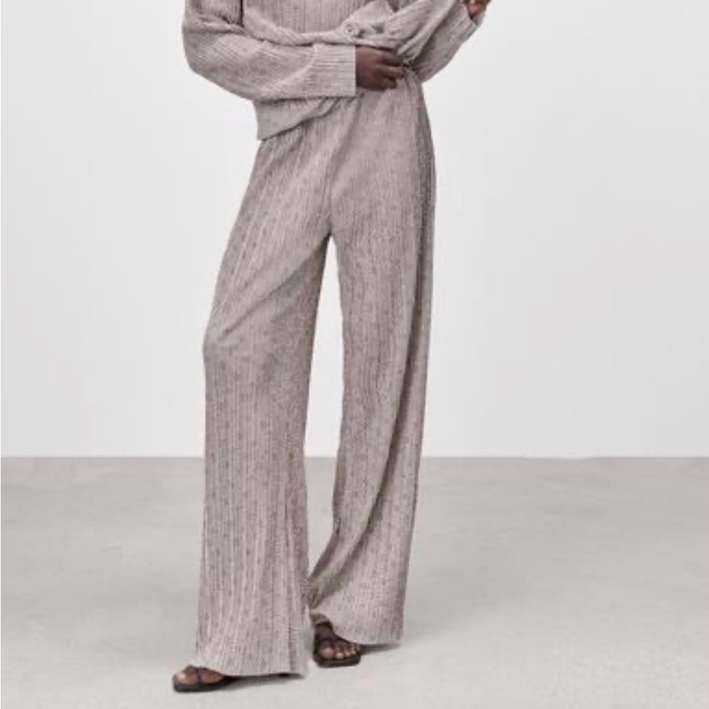 Zara Textured Lounge Pants